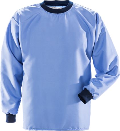 Fristads 100640 cleanroom T-shirt long sleeve 7R014 XA80 medium blue