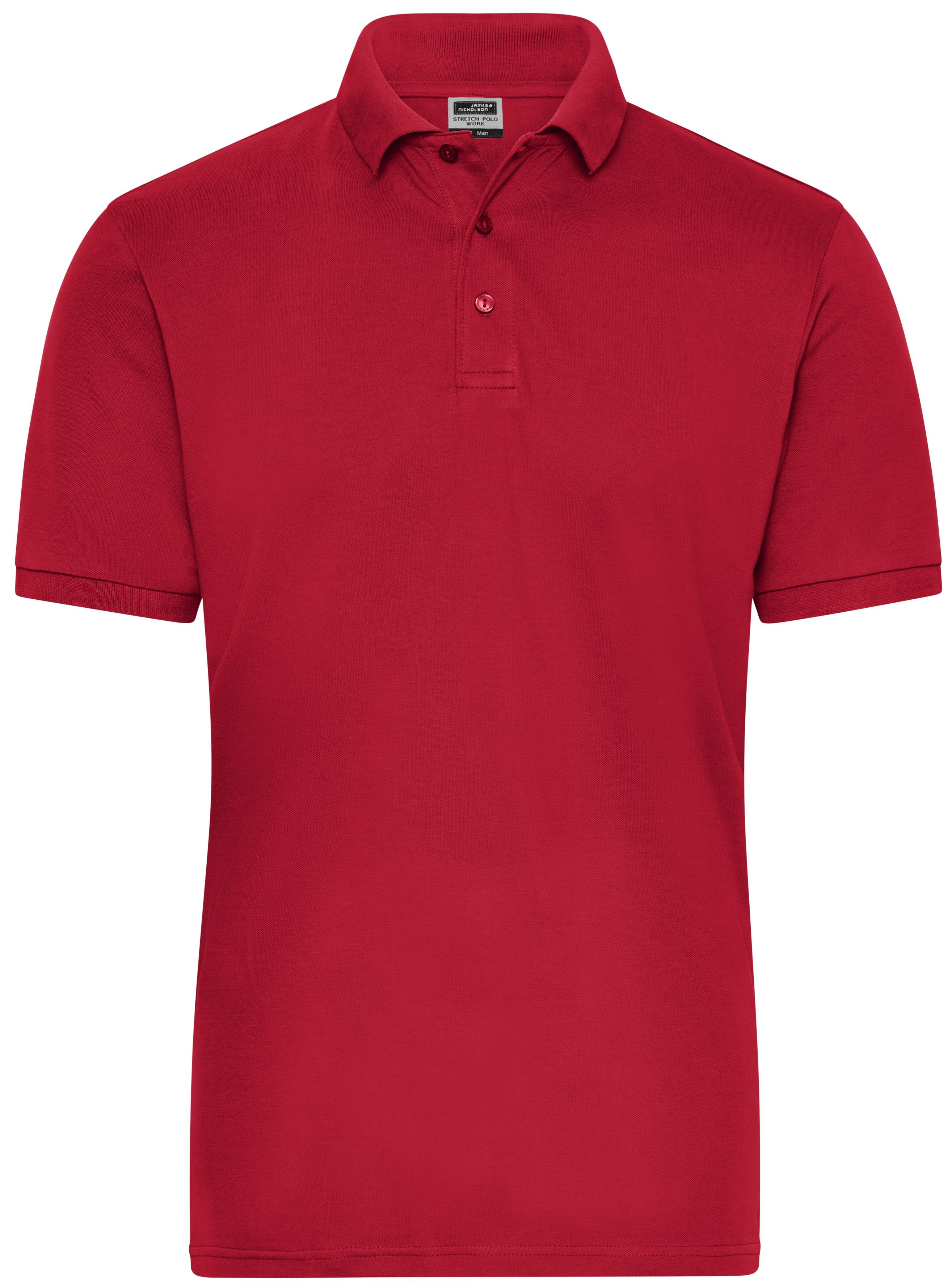 James & Nicholson JN1806 Herren BIO Stretch-Polo Work - SOLID - in 11 Farben