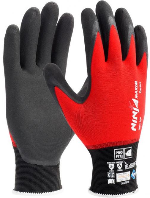 Ninja Tactus NFT protective gloves with nitrile coating