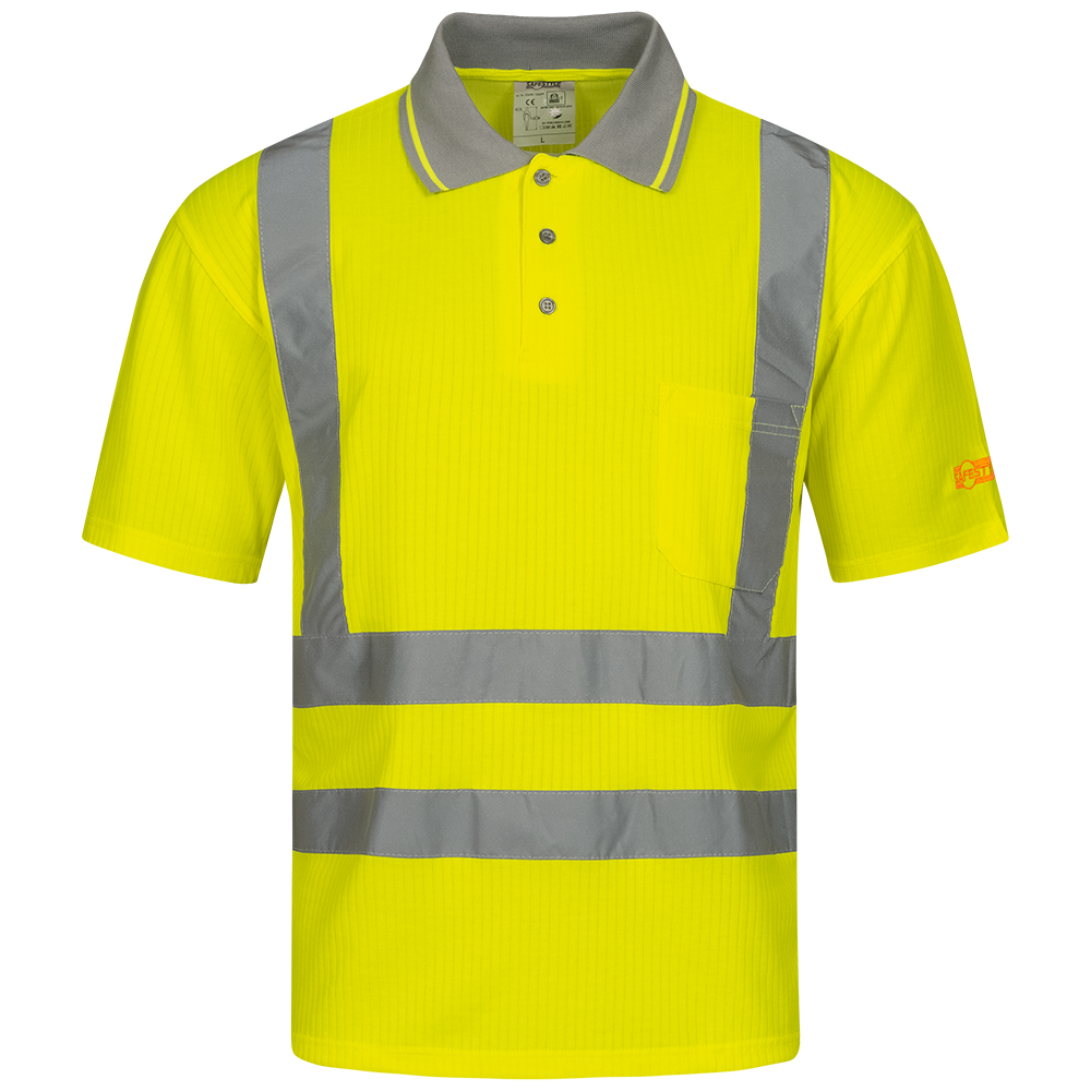 22699R10LRXG9LWFzA Safestyle 22699 DIEGO warning polo shirt bright yellow