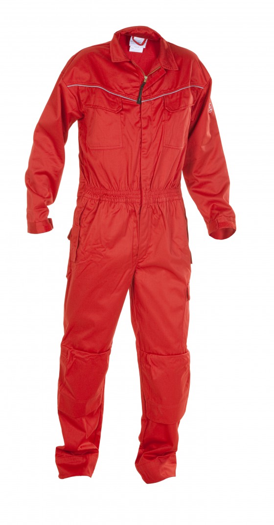 Hydrowear Maastricht 043456K Multi Cotton Overall Red