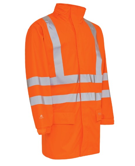 ELKA Rainwear 026301R Dry Zone Visible Jacket Extra length