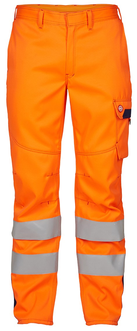 1ElsRUUsz9IGIC Engel 2285-830 Safety+ Multinorm Inheret waistband trousers with high-visibility protection