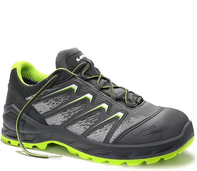 5424-01-1 Lowa Larrox Work GTX Grey Lo low shoes S3 CI HI HRO SRC