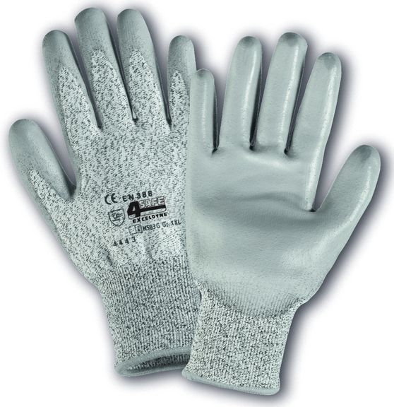 h503g 4Safe H503G Exceldyne cut resistant gloves grey