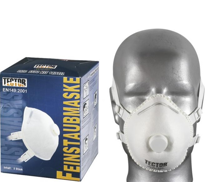 Tector 4236 Classic fine dust mask FFP3 with exhalation valve