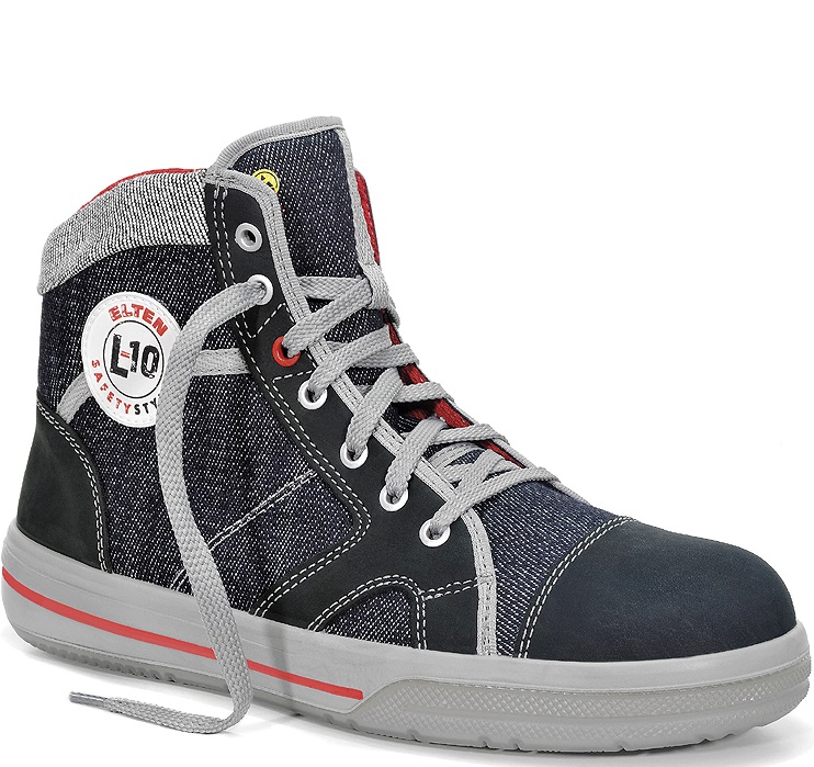76106 Elten Sensation Mid 76106 Schnürstiefel ESD S2 blau