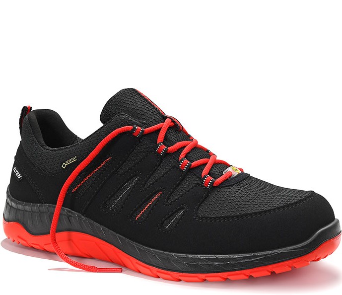 Elten Maddox GTX black-red Low 729241 Halbschuhe ESD S3 CI