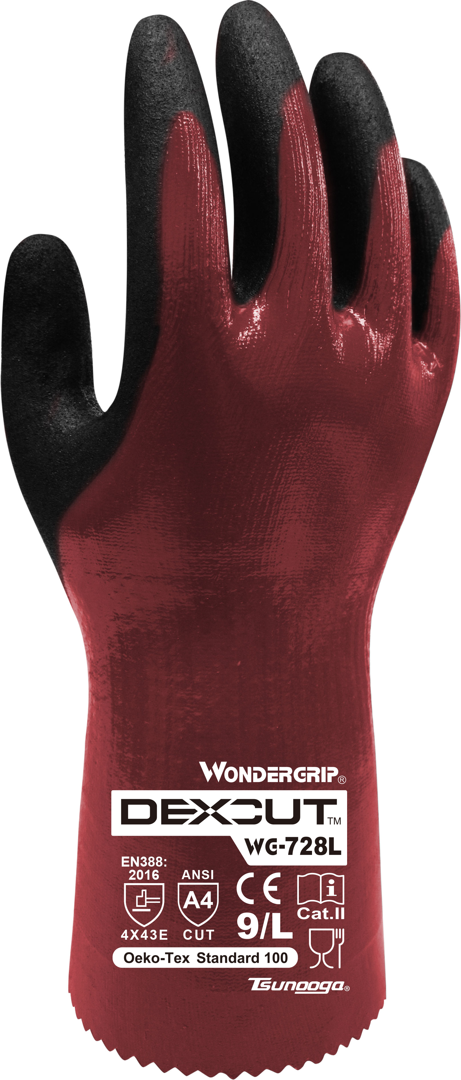 Wonder Grip 728L DEXCUT 5 Cut resistant gloves food safe