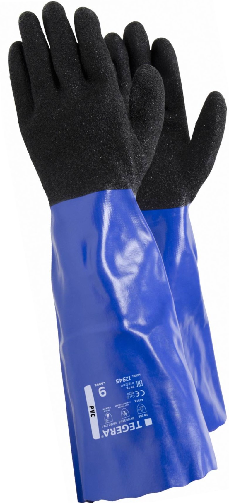 ejendals Tegera 12945 PVC chemical protective gloves
