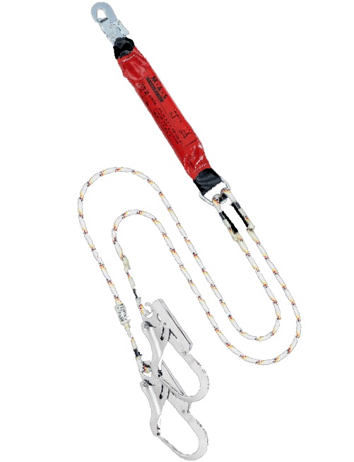 mas-694151-xxl M.A.S Belt energy absorber Tyger Twin SK 12 XXL kernmantel rope 12 mm