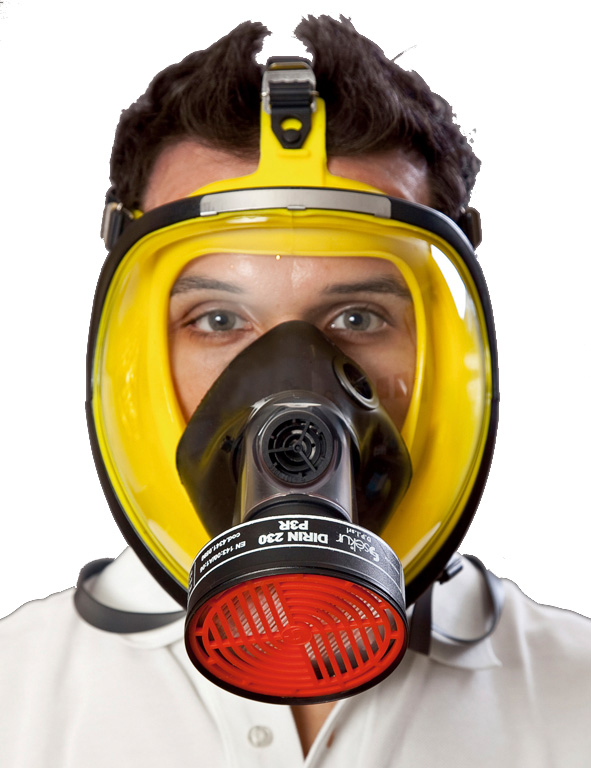 466618kat-2012 Ekastu Full Face Mask SFERA/Silicones (Class 3)