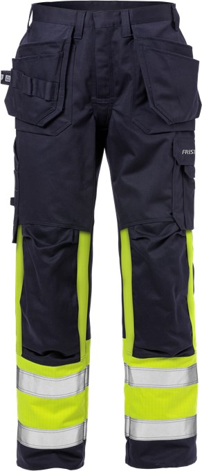 73320b2ea98da4a0d1ccf19b90df9477 Fristads 125941 Flame High Vis workman trousers 2586 FLAM