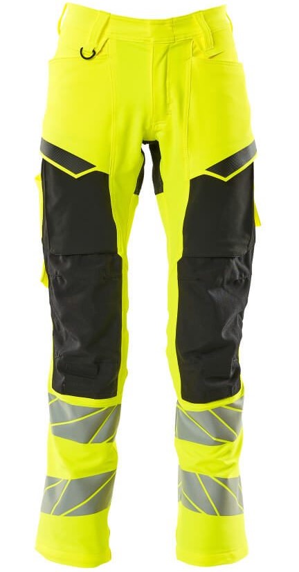 19479-711-1709_P01_1000pxWeb Mascot ACCELERATE SAFE 19479-711 High-visibility trousers with knee pockets