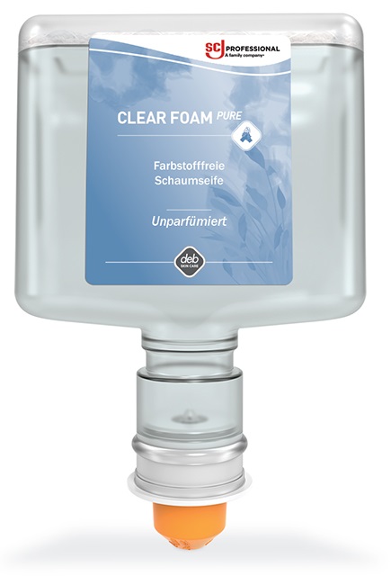 2598351020 Deb StokoRefresh Clear Foam 1200 ml cartridge for TouchFree dispenser