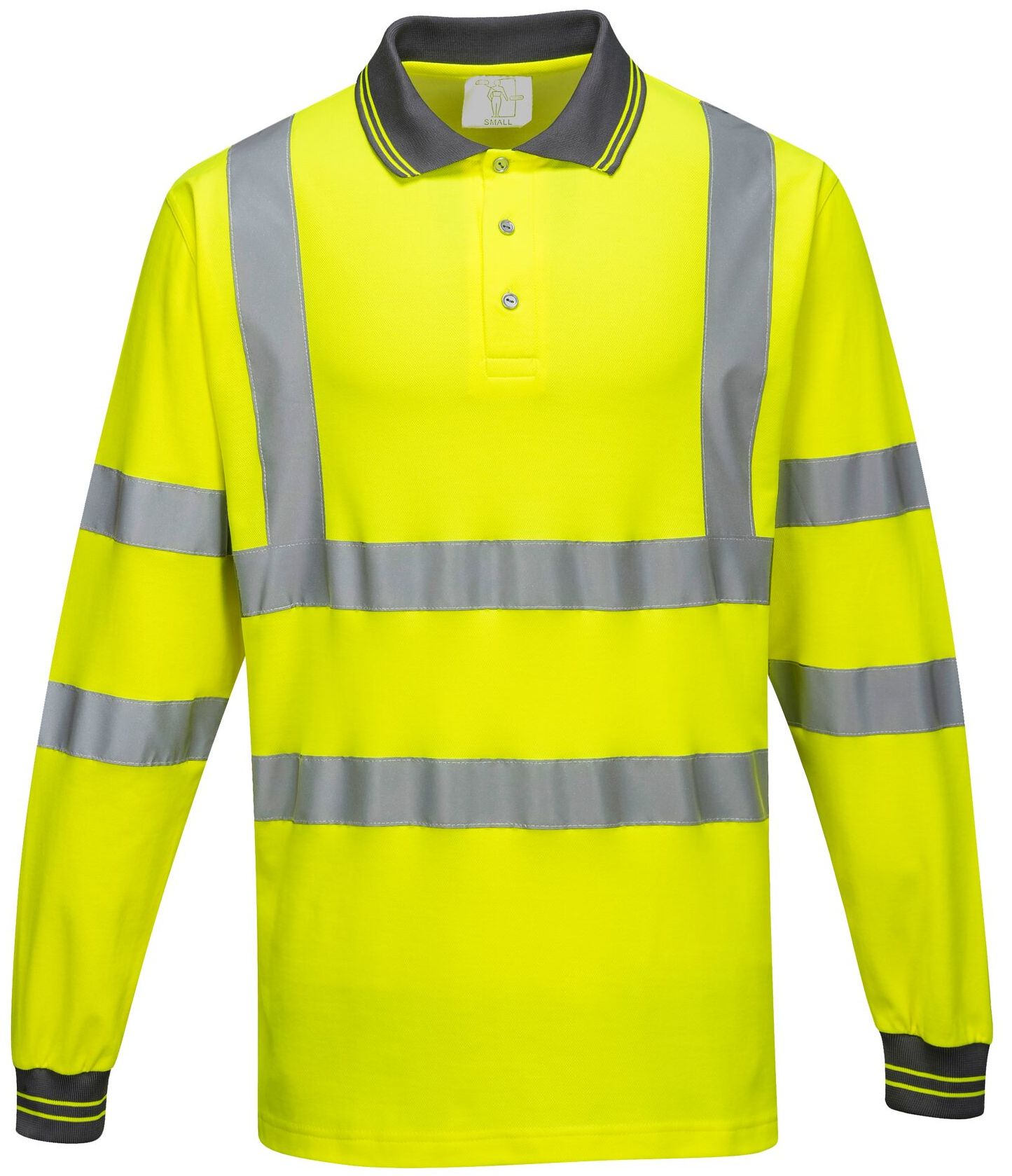 Portwest S271 Langarm Baumwoll Komfort Poloshirt