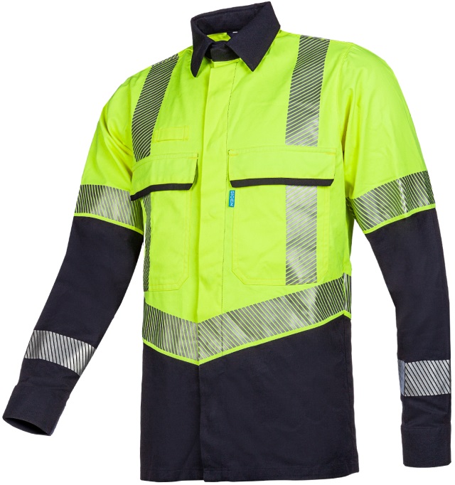 Sioen Colne 068VA2PIC Multinorm UV-Warnschutz-Hemd
