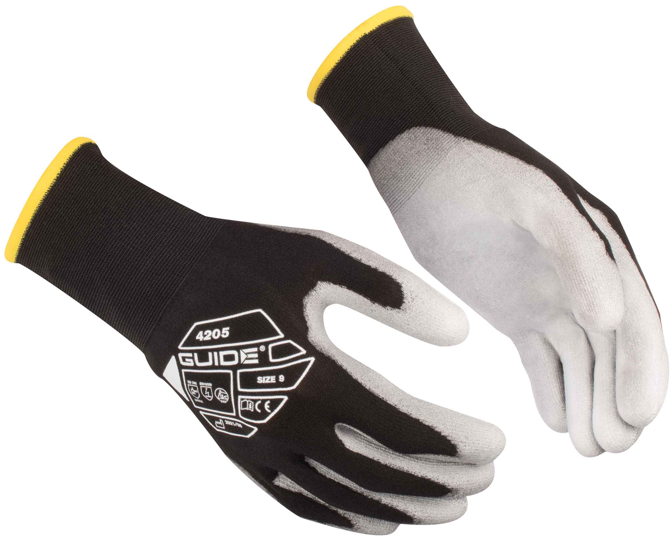 4205_Guide_2021 Guide 4205 PU protective gloves ESD partially coated