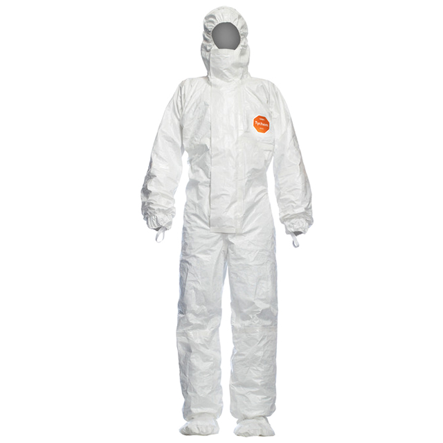 DuPont Overall Tychem 4000 S SLCHZ6TWH16 mit Socken