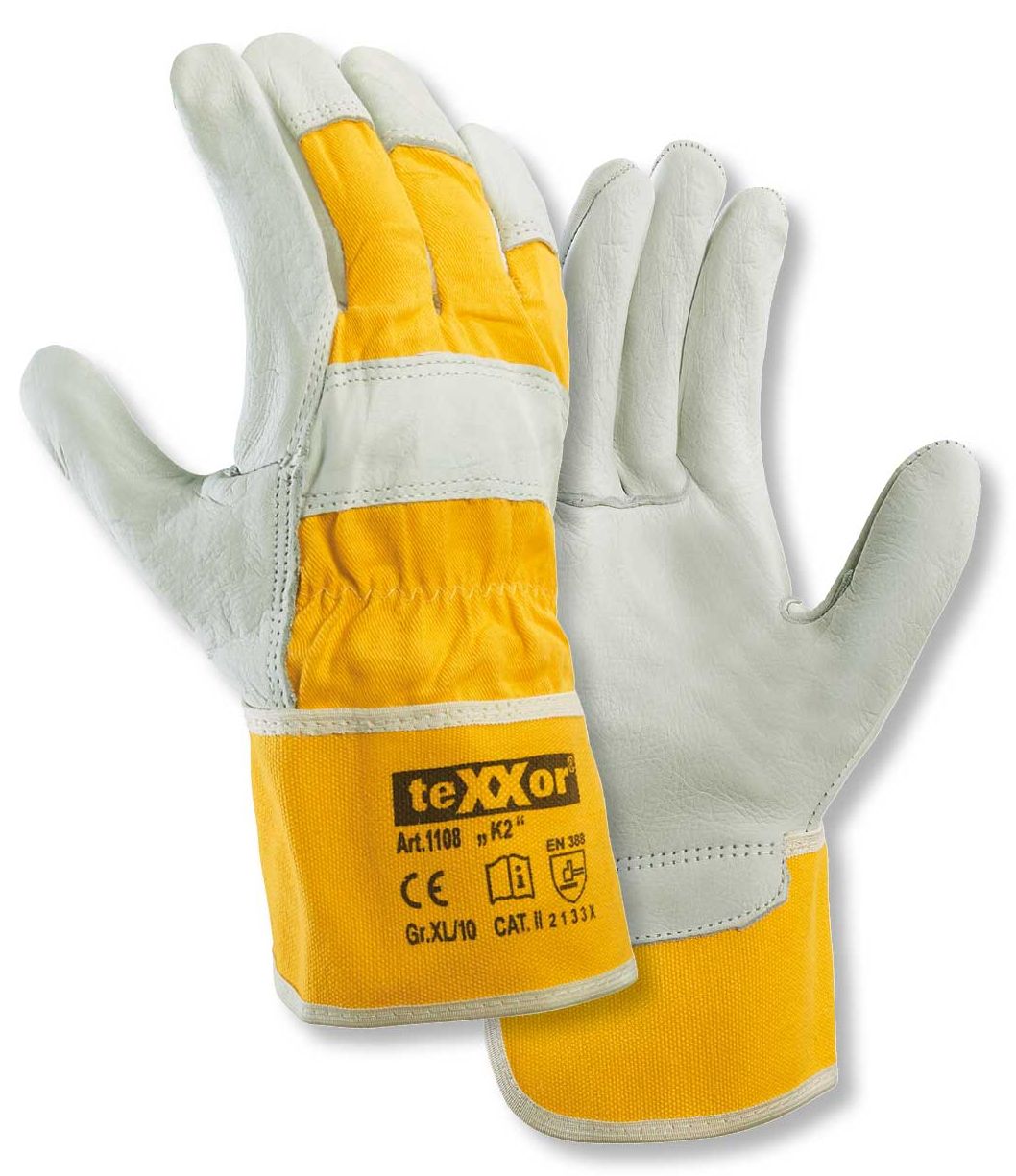 texxor 1108 Top K2 Rindvolllederhandschuhe