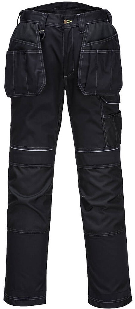 Portwest PW305 PW3 Stretchhose mit Holstertaschen schwarz