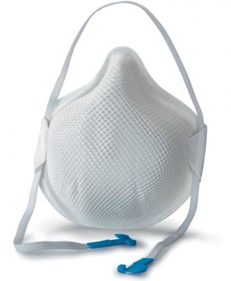 Moldex Disposable mask 2480 strapping with clip FFP2D without climate valve