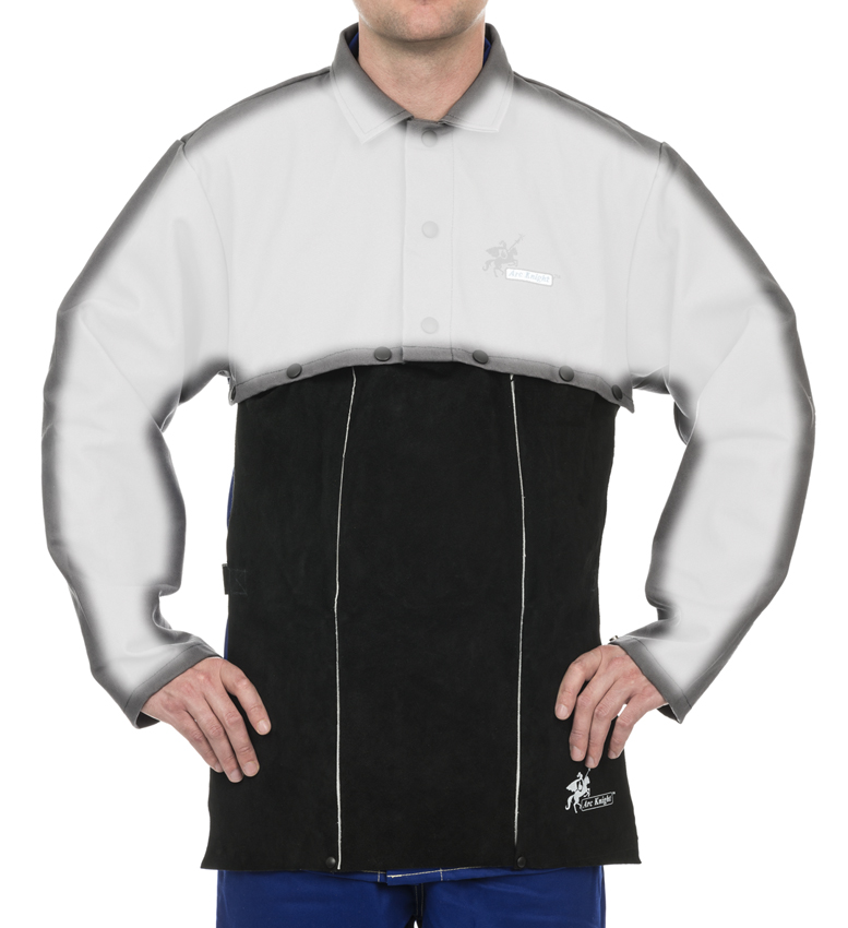 Weldas Arc Knight® 38-4320 split cowhide apron for Sigma jacket