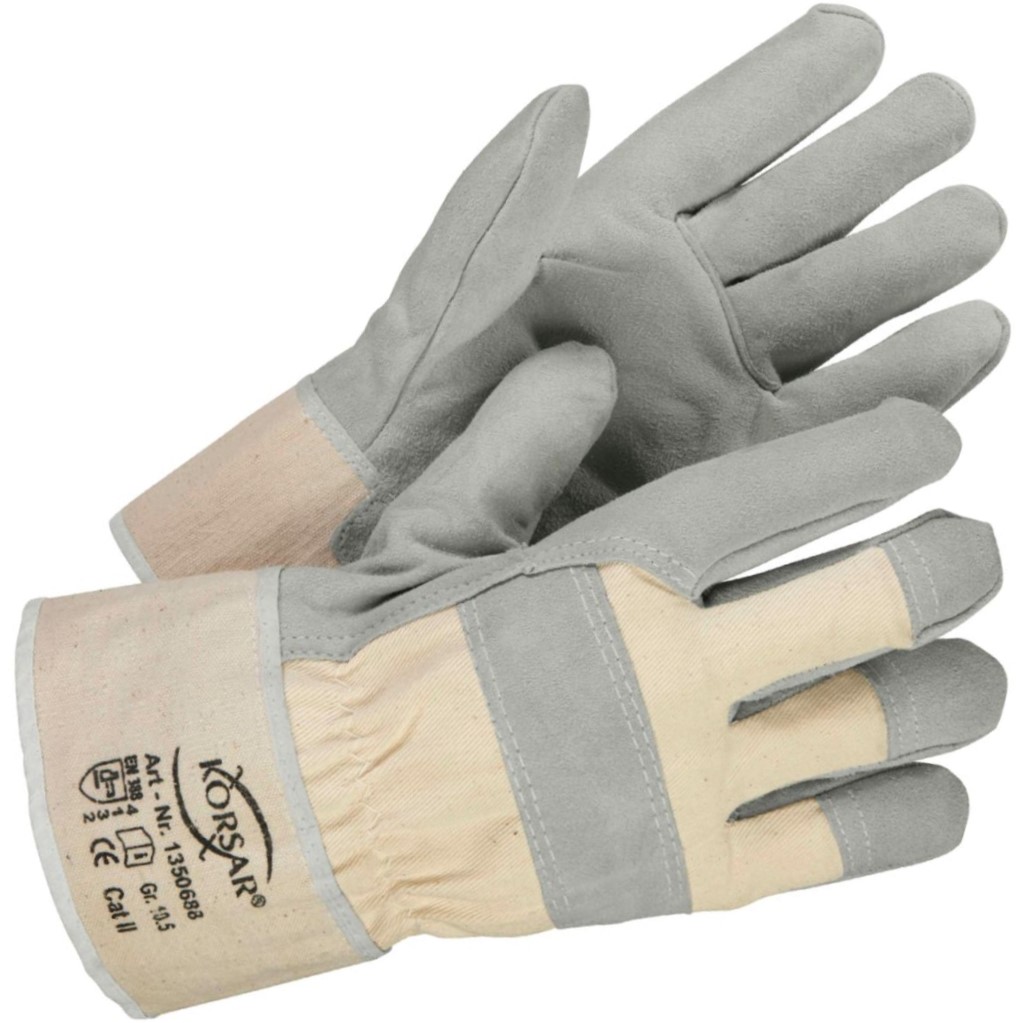 100_34977 Corsair TM 18 cow split leather protective gloves