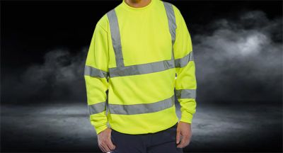 High visibility fleece jackets & sweatshirts