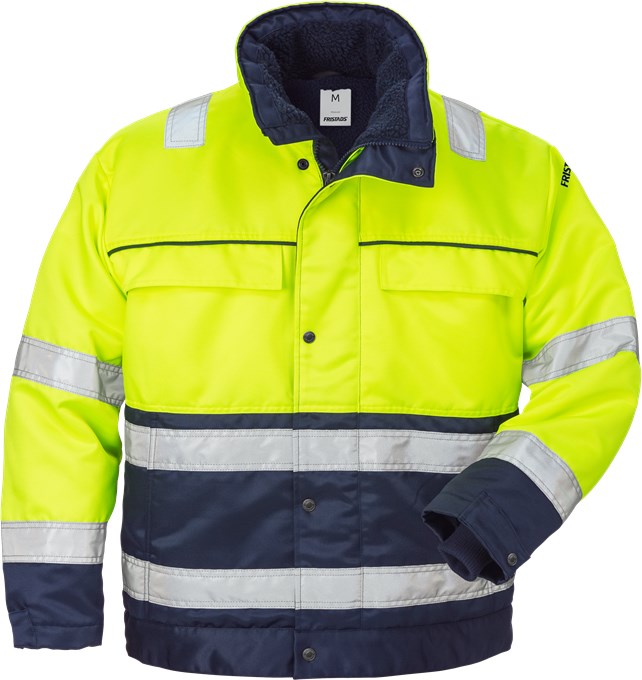 eb39425f9f6da62ccc3f19e2c4b33f82 Fristads 100496 High Vis Warnschutz-Winterjacke 444 PP