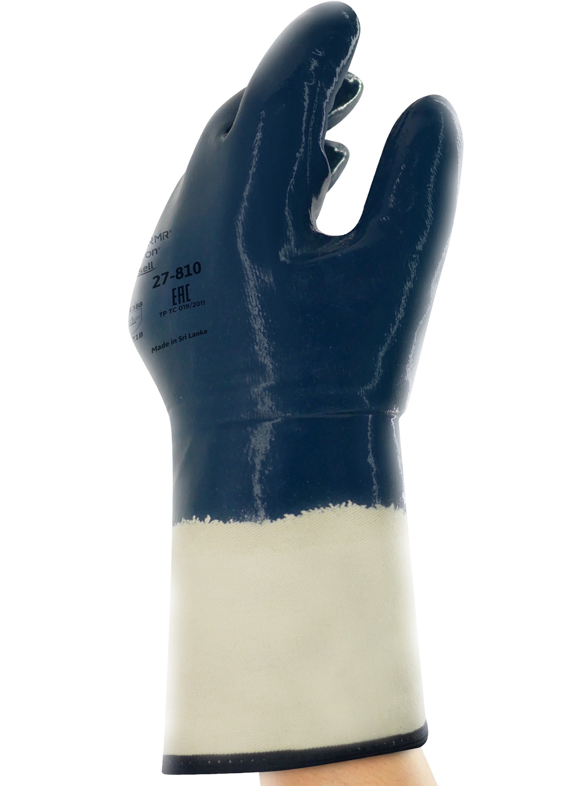 Ansell ActivArmr Hycron 27-905 Nitrile Cut Protection Gloves Level C