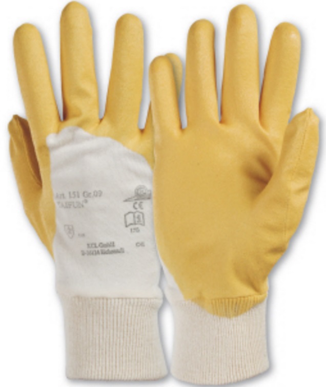 KCL 151 Taifun Nitril Schutzhandschuhe silikonfrei und lebensmittelecht