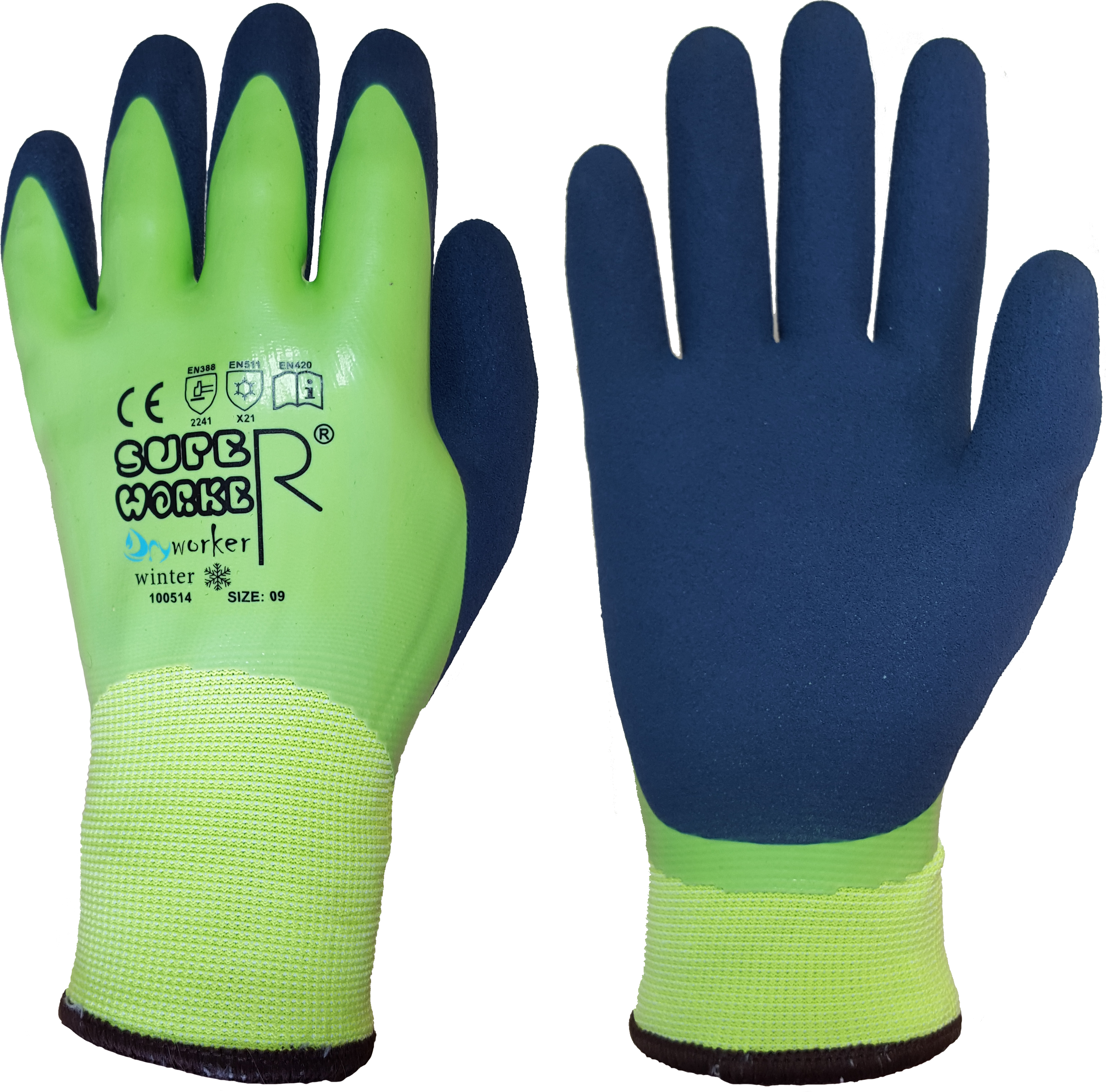 Super Worker Dryworker Winter Latex Foam Coating