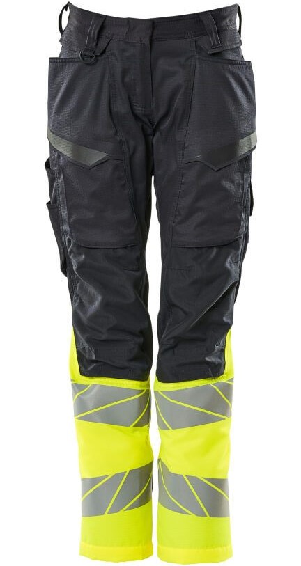 Mascot ACCELERATE SAFE 19678-236 Women's high-visibility trousers with knee pockets