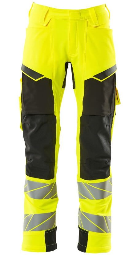 19079-511-1709_P01_1000pxweb Mascot ACCELERATE SAFE 19079-511 High visibility trousers with knee pockets