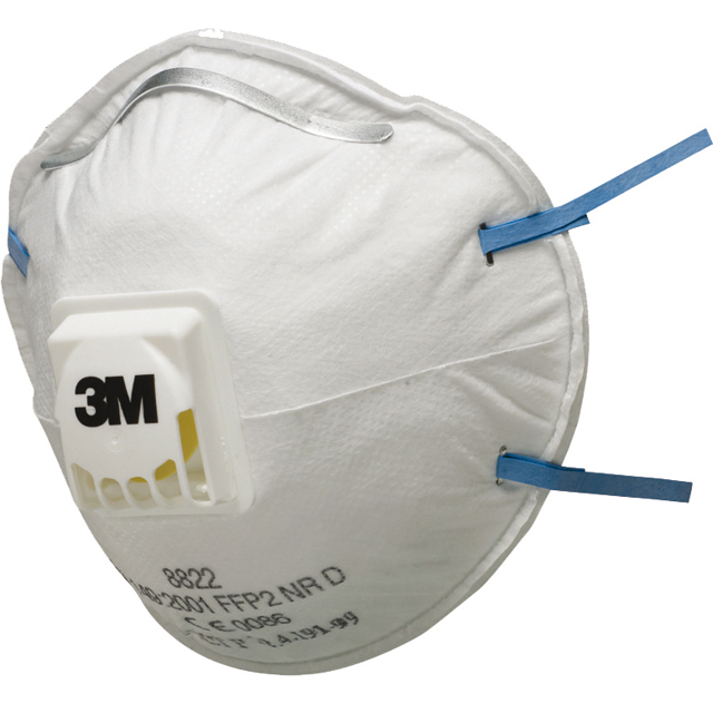 3M Fine dust mask 8822 FFP2 NR D with CPC exhalation valve