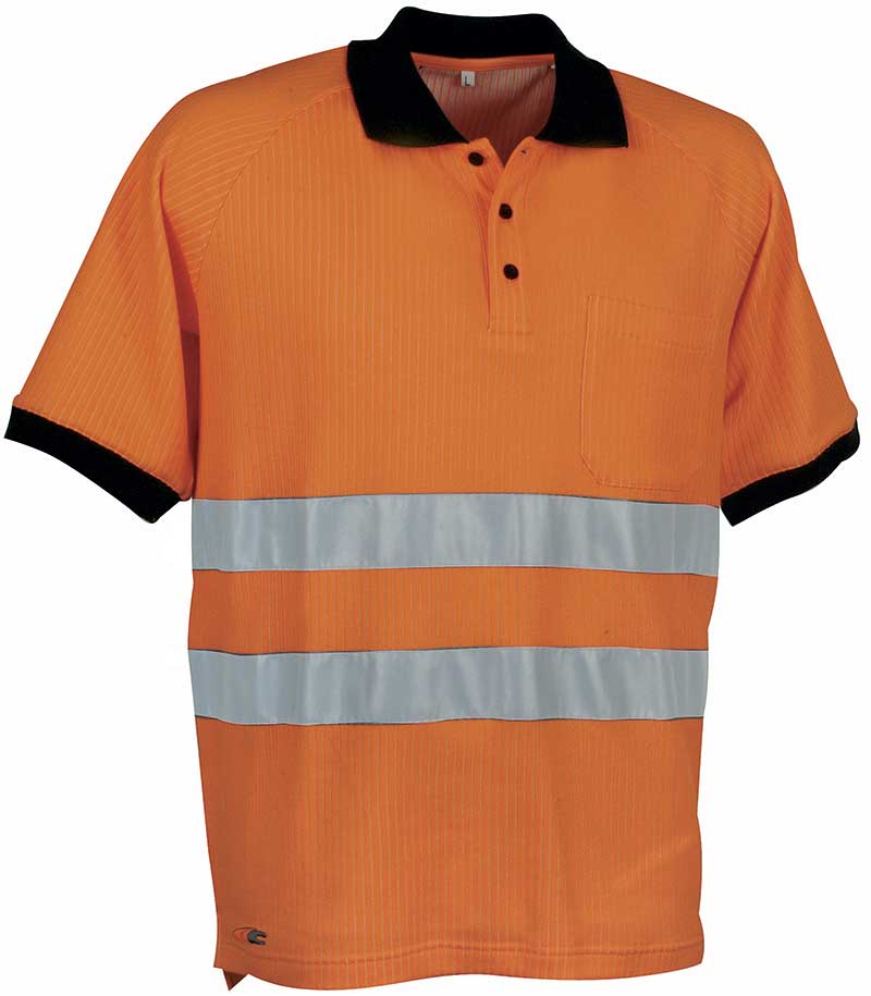 542135d1-6690-48d4-9d7b-0338c0a8018e COFRA Helpway V116-0 high-visibility polo shirt
