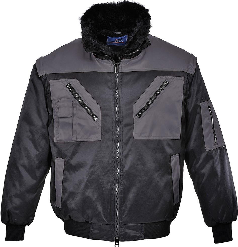 Portwest PJ20 zweifarbige Pilotjacke 4 in 1