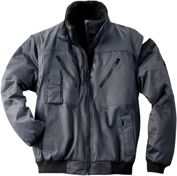9047-Nevada_grau_1 Scheibler 4-in-1 Pilot Blouson Nevada