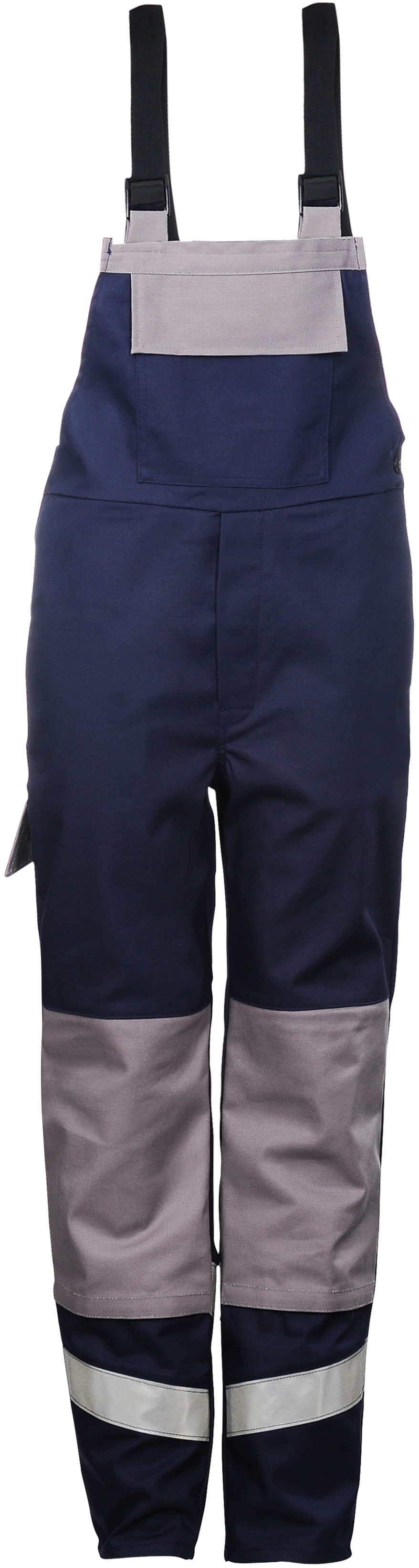 Asatex MU1LH23MK Proban Multinorm dungarees blue-grey