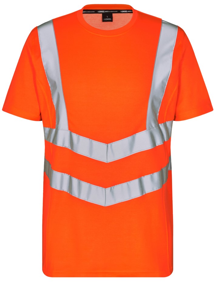 1sAKLvKPPWFb2R Engel 9544-182 Safety T-shirt with high-visibility protection