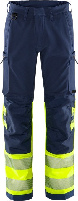fr1nSQ88HjABeM55 Fristads 134243 High Vis Green high-visibility stretch pants 2647 GSTP