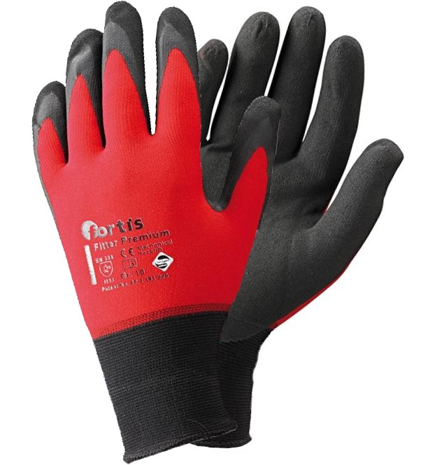 Fitter-Premium Fortis Innovation Fitter Premium assembly gloves red