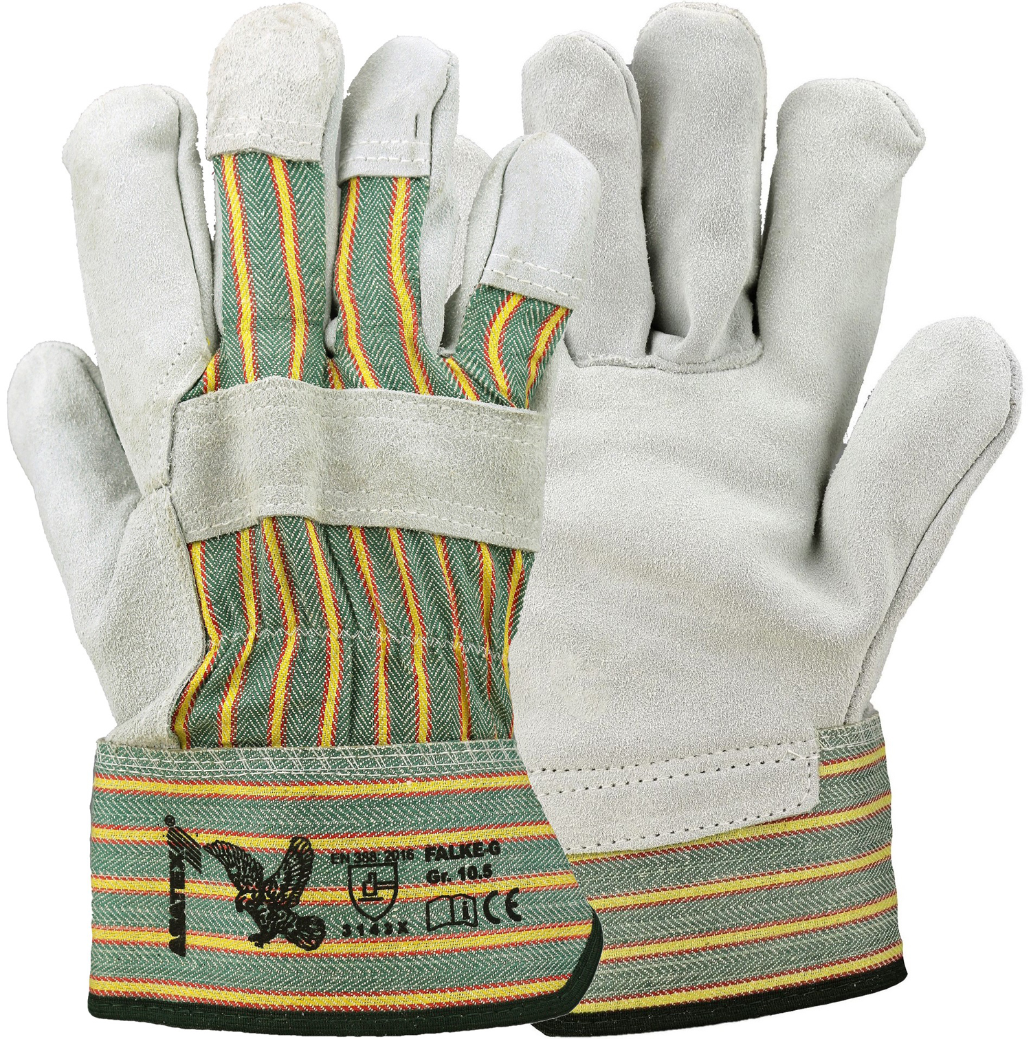 asatex-falke-g FALKE-G cow split leather protective gloves