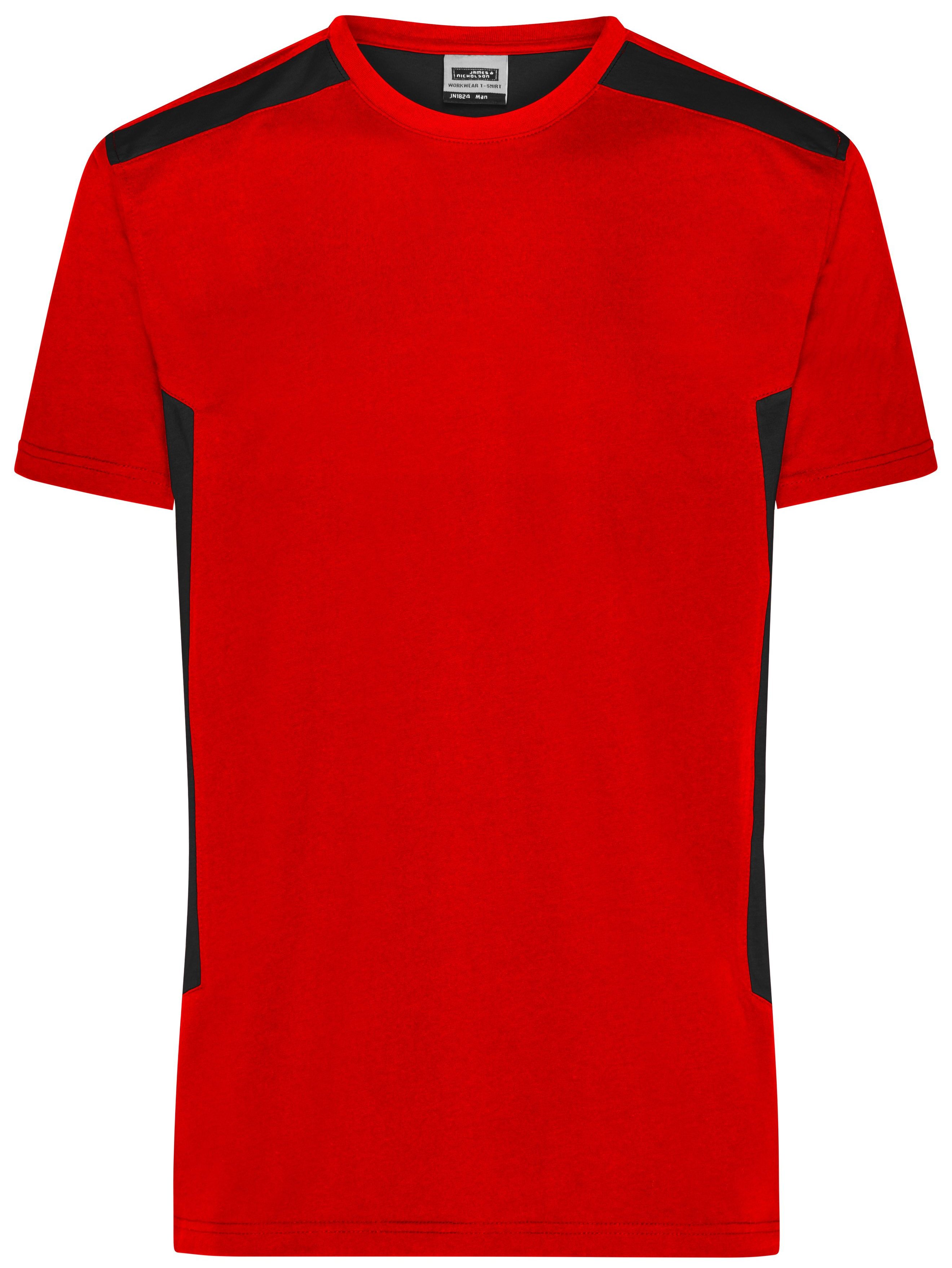 James & Nicholson JN1824 Herren Workwear T-Shirt STRONG in 8 Farben