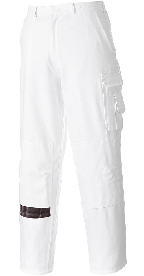 S817WHRLAttLVm9xcCco Portwest S817 painter's waistband trousers white