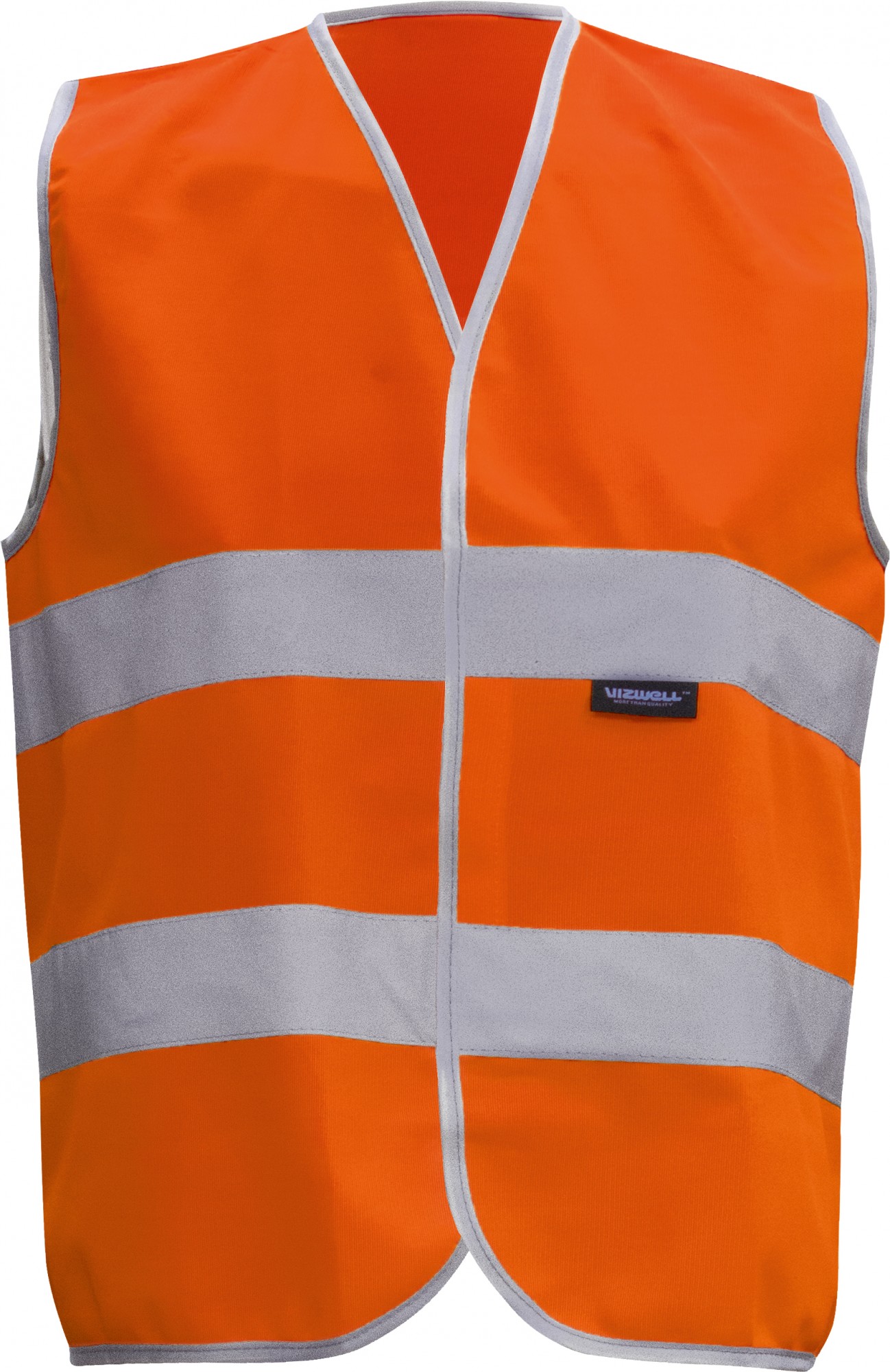 Vizwell VWEN01CO Kinder Warnschutz-Weste leuchtorange