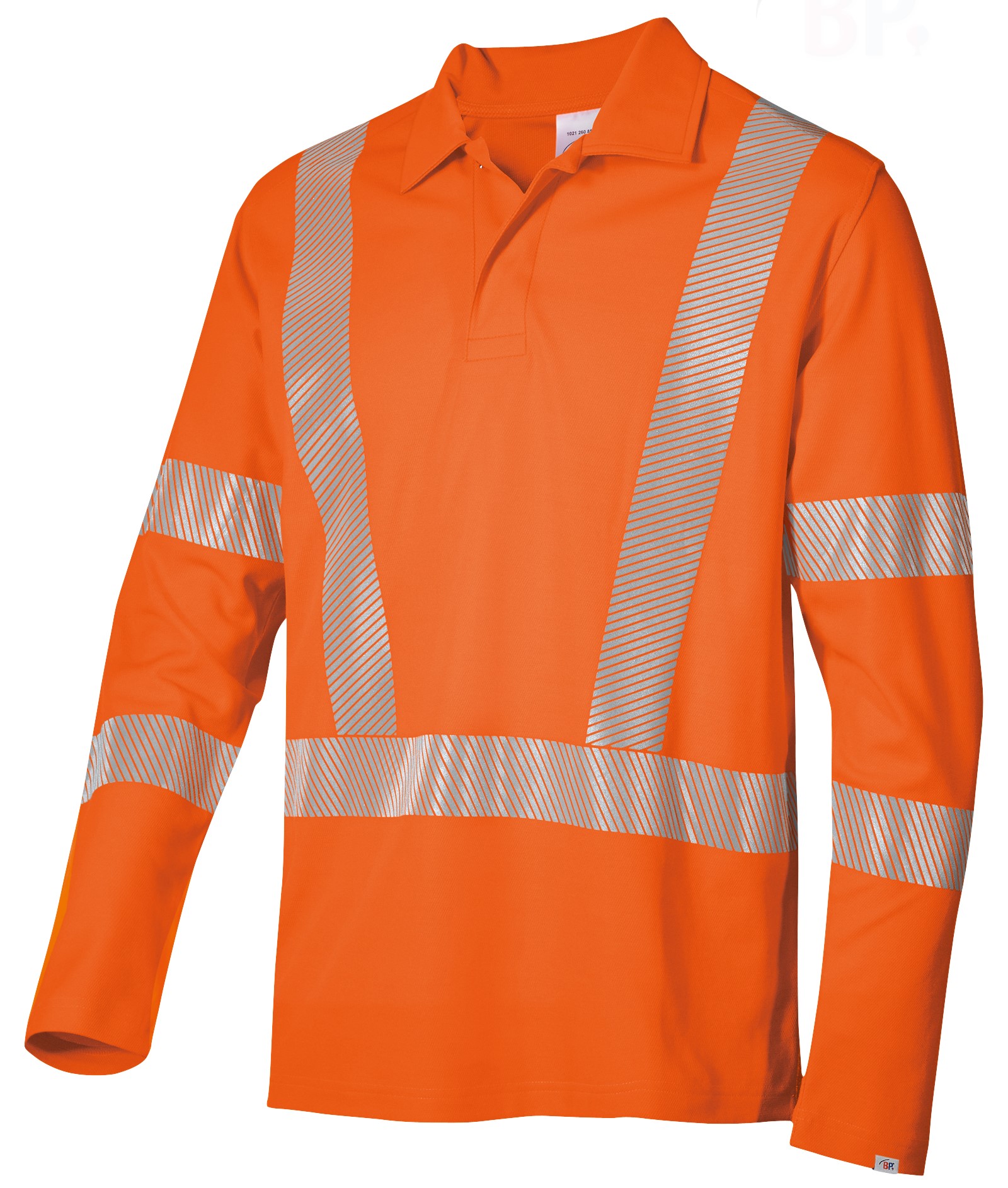 BP 2133-261 High visibility polo shirt long sleeve unisex Hi-Vis Comfort
