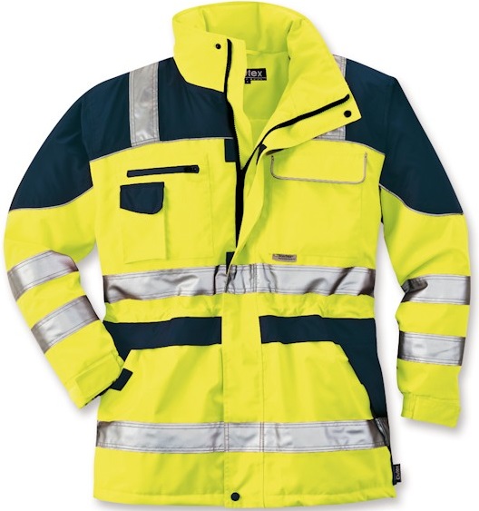 8406_Warnschutz-Parker_4c1_1 Scheibler Elutex high-visibility parka Safety Plus