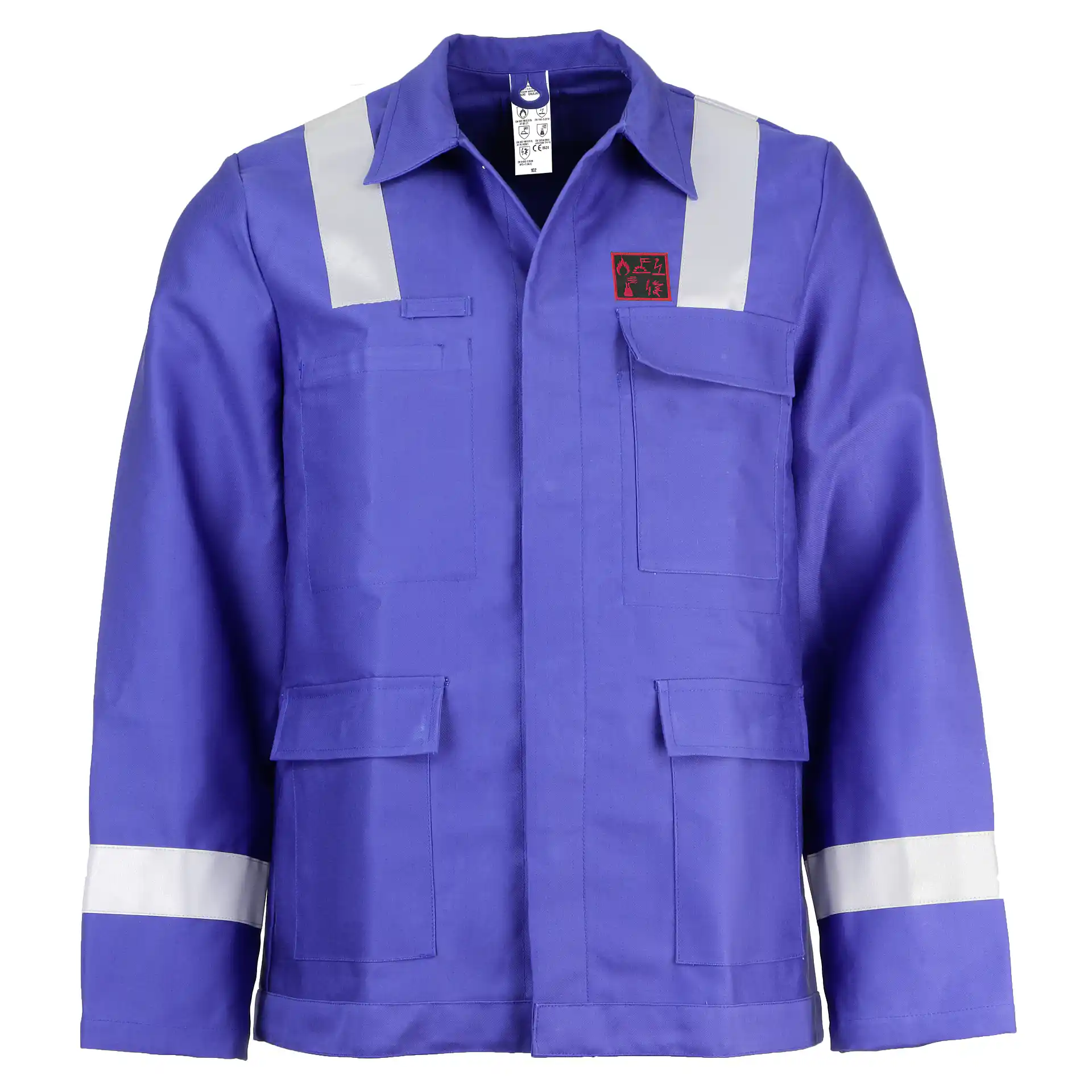 Asatex DALEJA01MR welding jacket blue